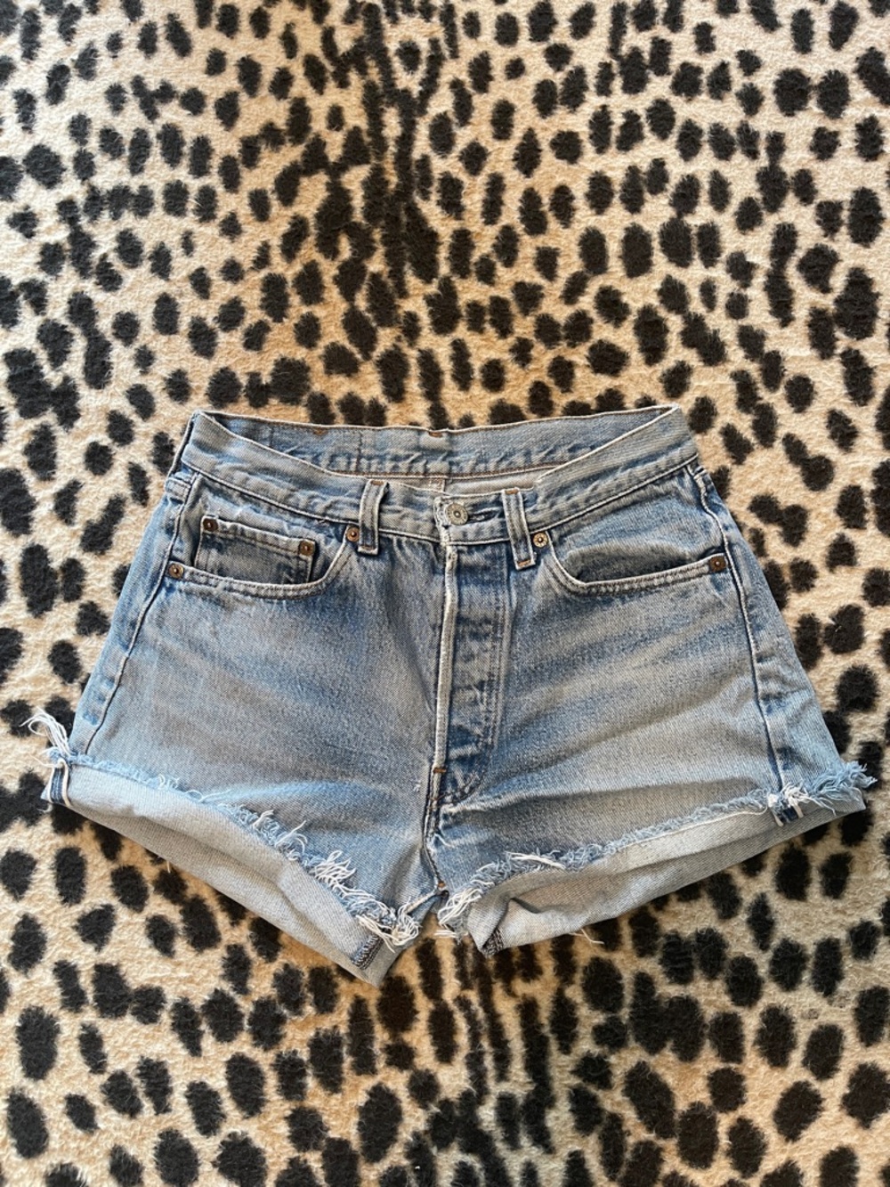 Vintage selvedge levi shorts